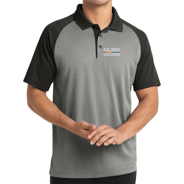 Mens/ Unisex Sport-Tek® PosiCharge® Electric Heather Polo Thumbnail