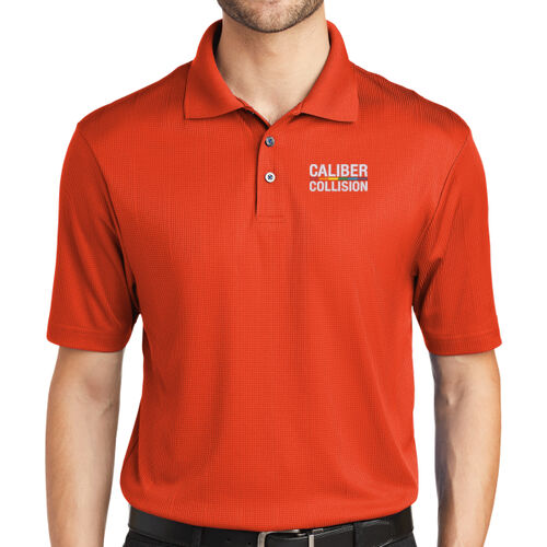 Unisex/Mens Performance Fine Jacquard Polo Thumbnail